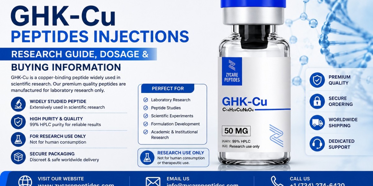 GHK-Cu Peptides Injections: Research Guide, Dosage & Buying Information