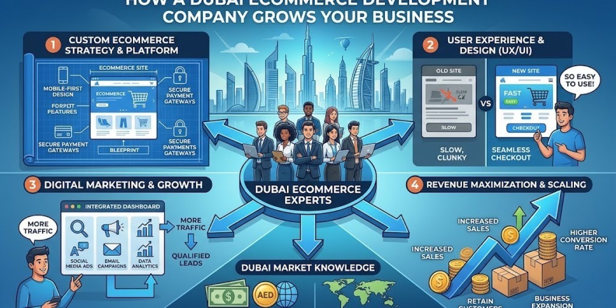 How Can an Ecommerce Website Development Company in Dubai Help Grow Your Business?