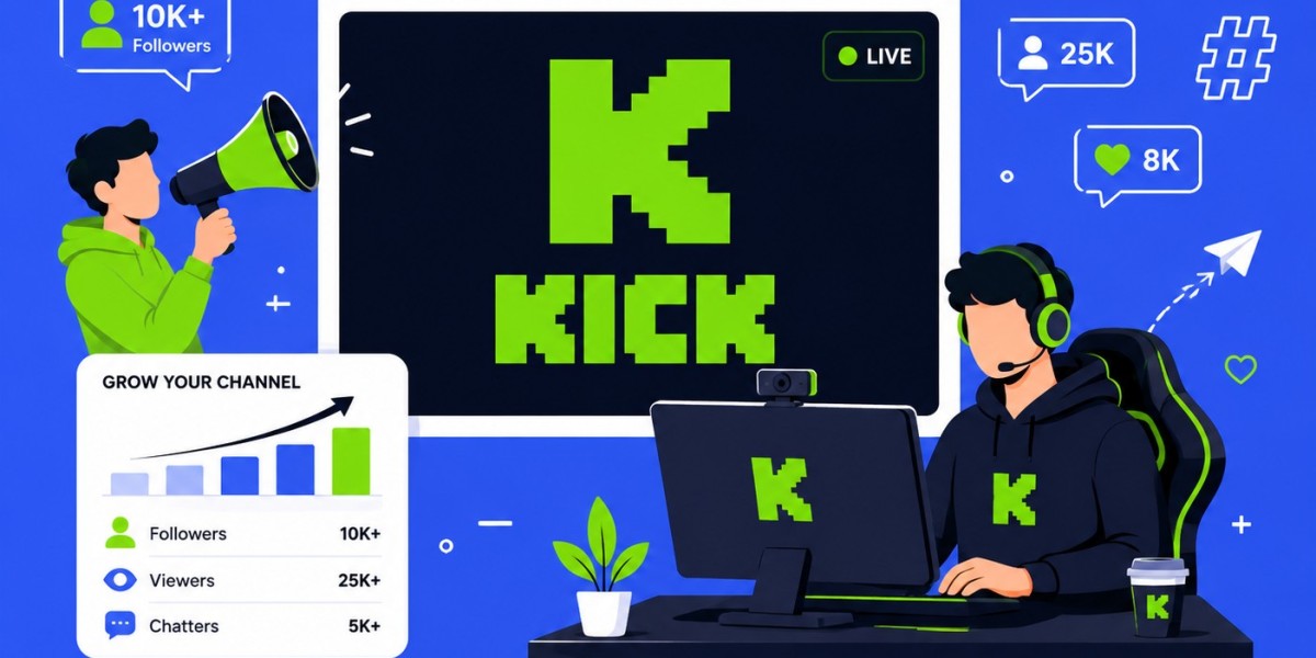 Kick Social Media Account Promotion