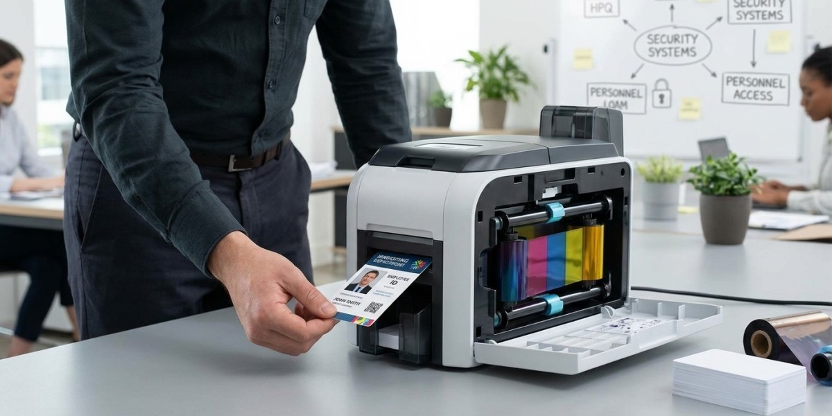 How Can Businesses Improve Employee ID Card Print Quality Using the Right Colour Ribbon?