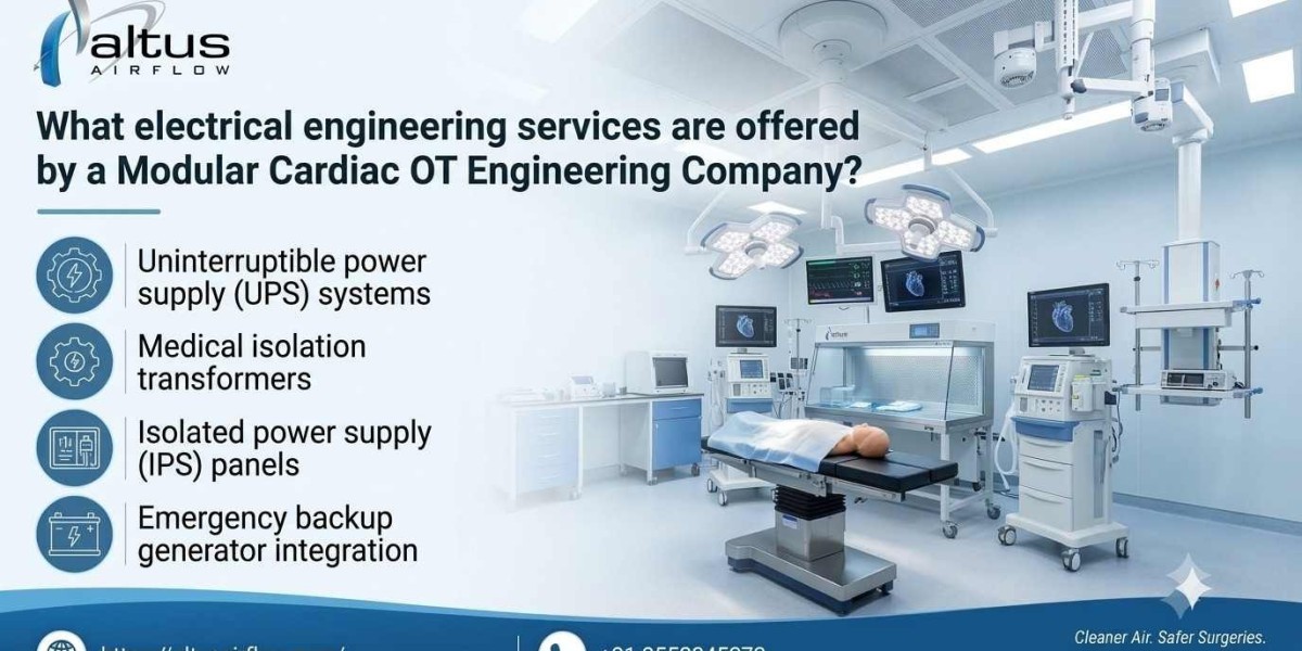 What Electrical Engineering Services Are Offered by a Modular Cardiac OT Engineering Company?